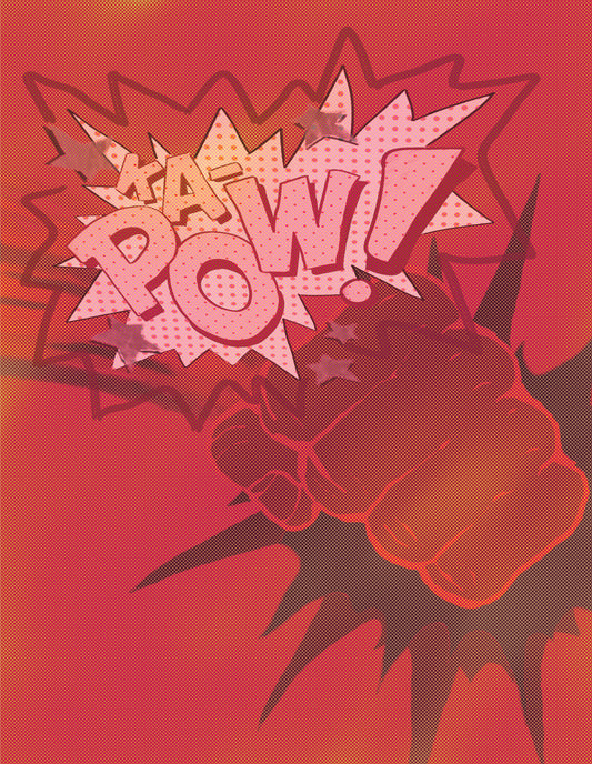 KA-POW! Espresso Blend Poster